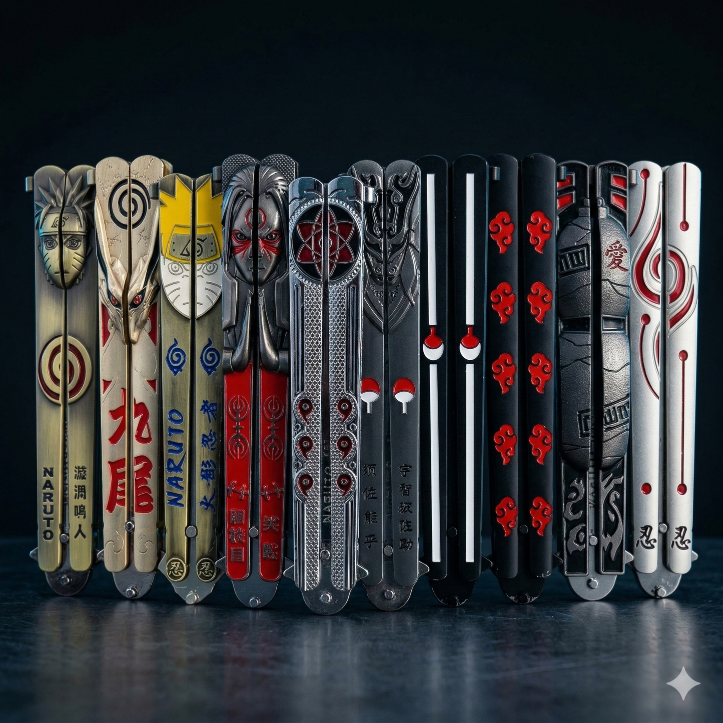 Butterfly Knife ( Any Random Design/Colour) - Not Sharp