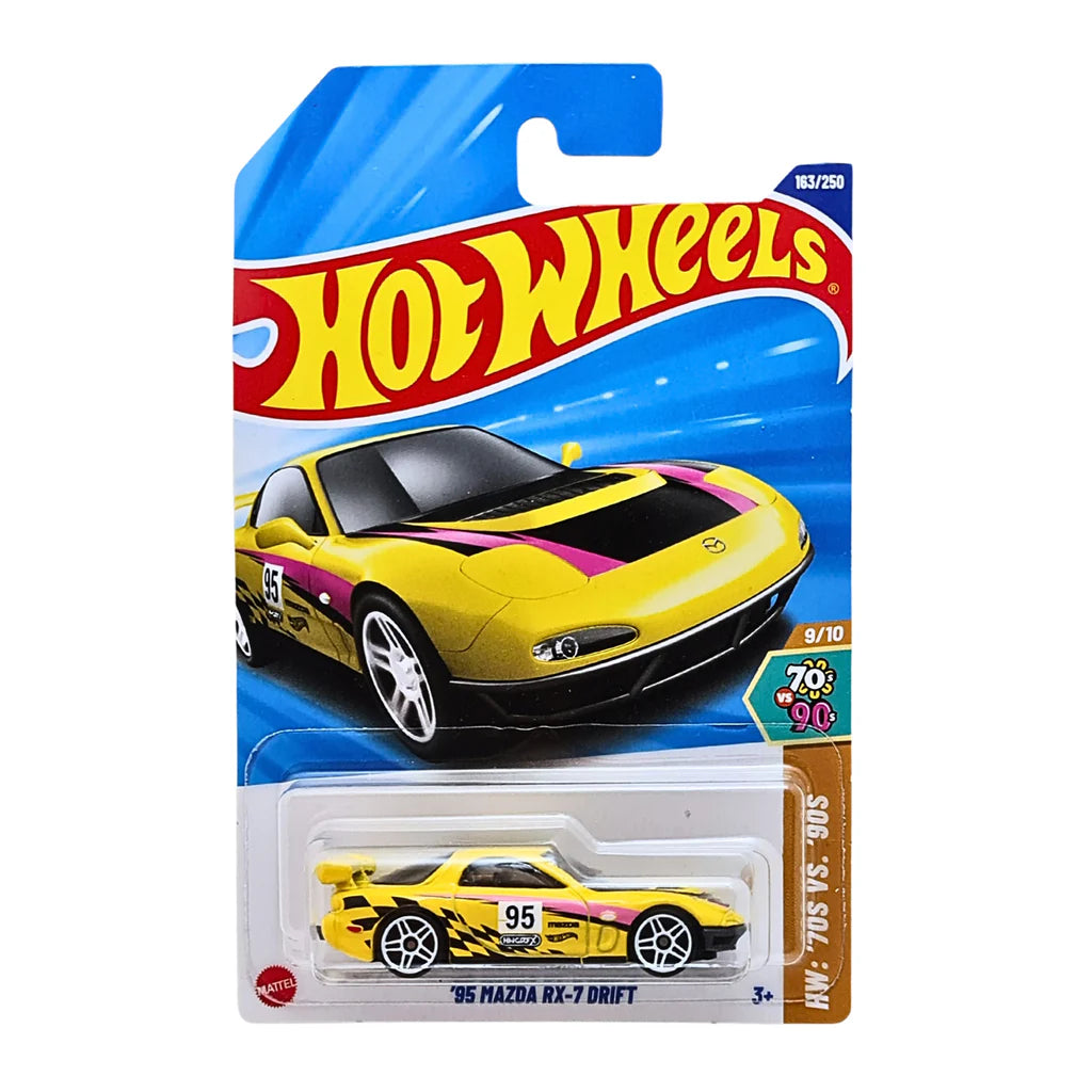 Hot Wheels Mainline '95 Mazda RX-7 Drift