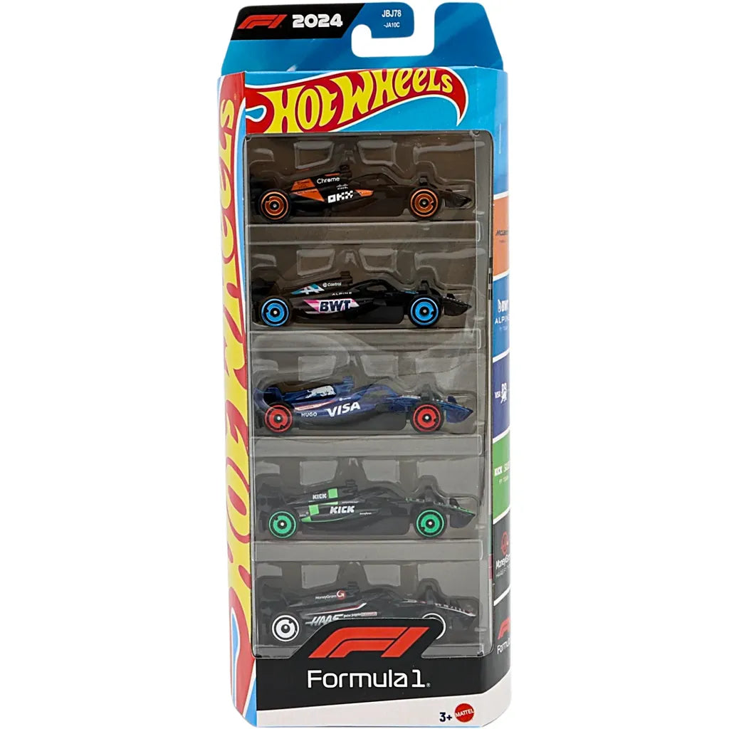 Hot Wheels Formula 1 - 5 Pack