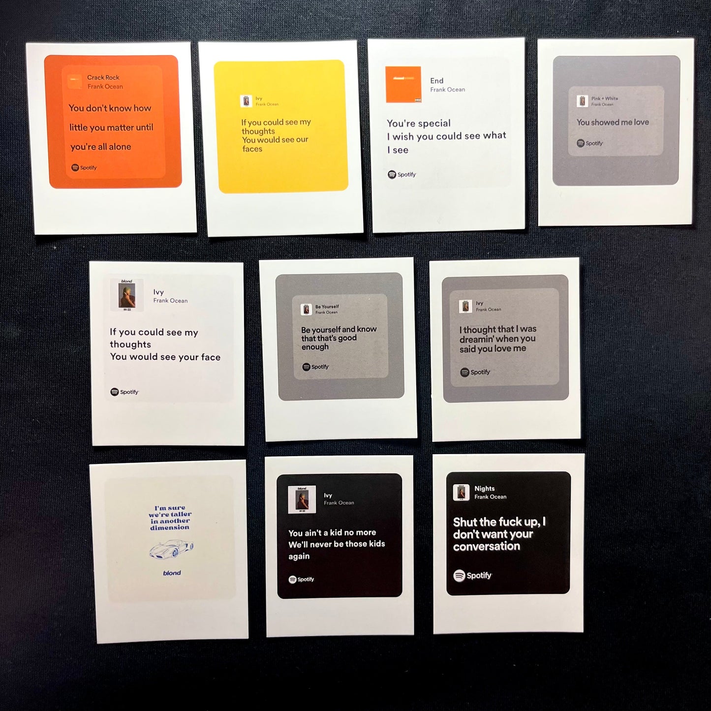 Frank Ocean Lyrics Polarides