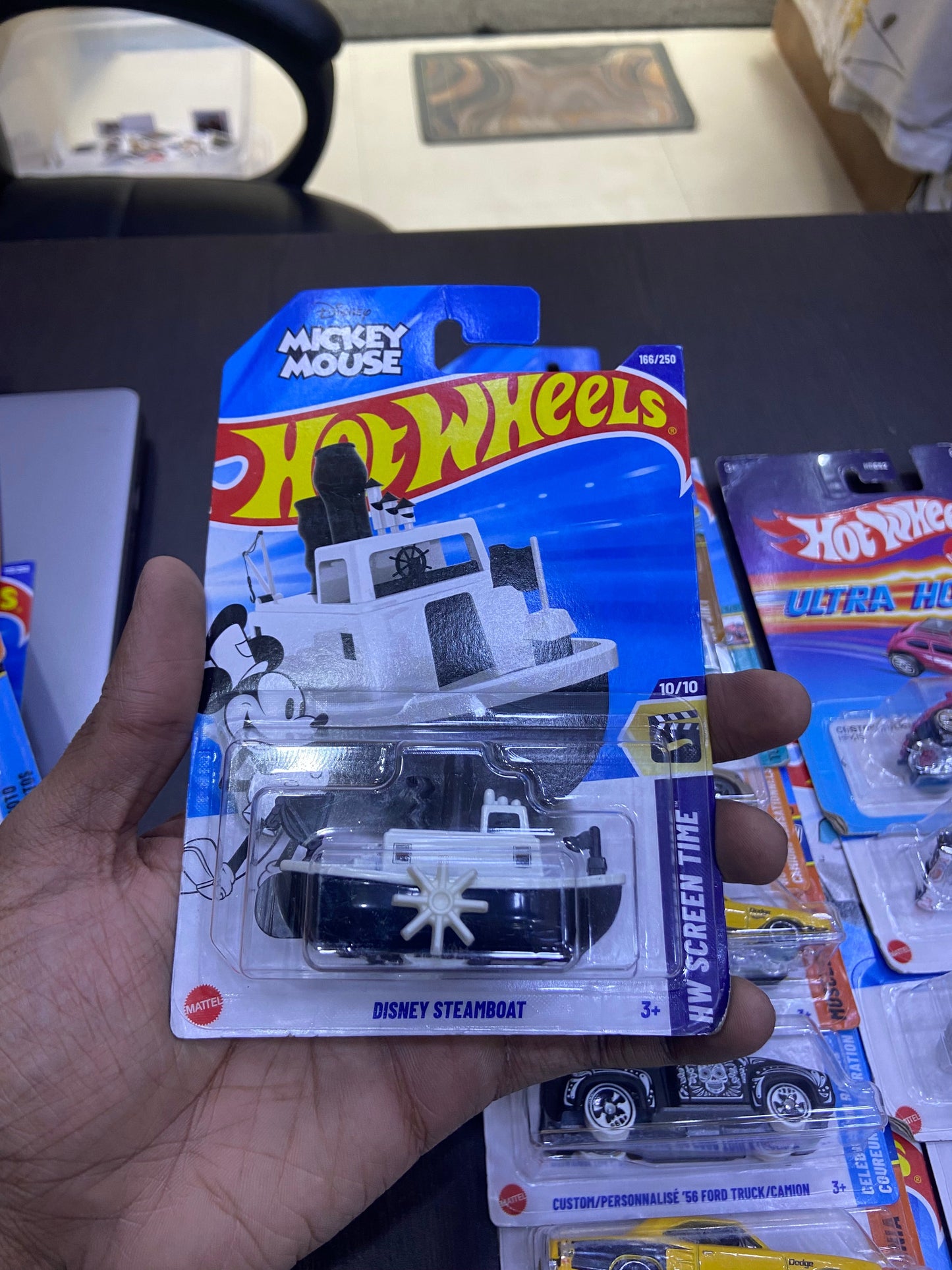 Disney Steamboat Hot Wheels