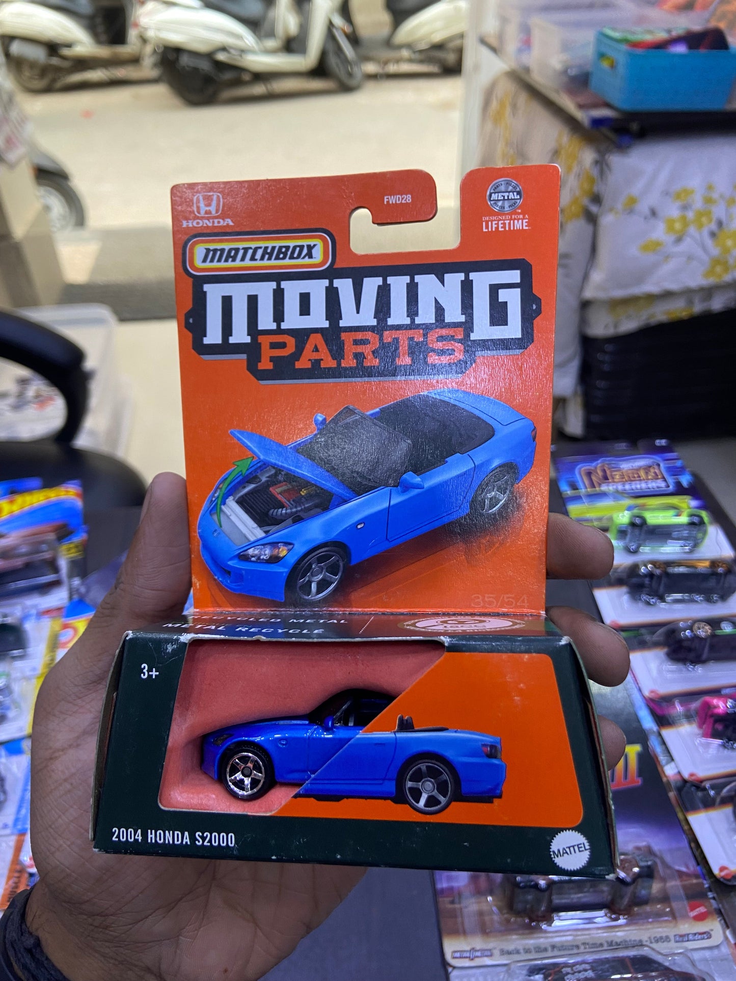 Imported 2004 Honda S2000 Moving Parts Matchbox