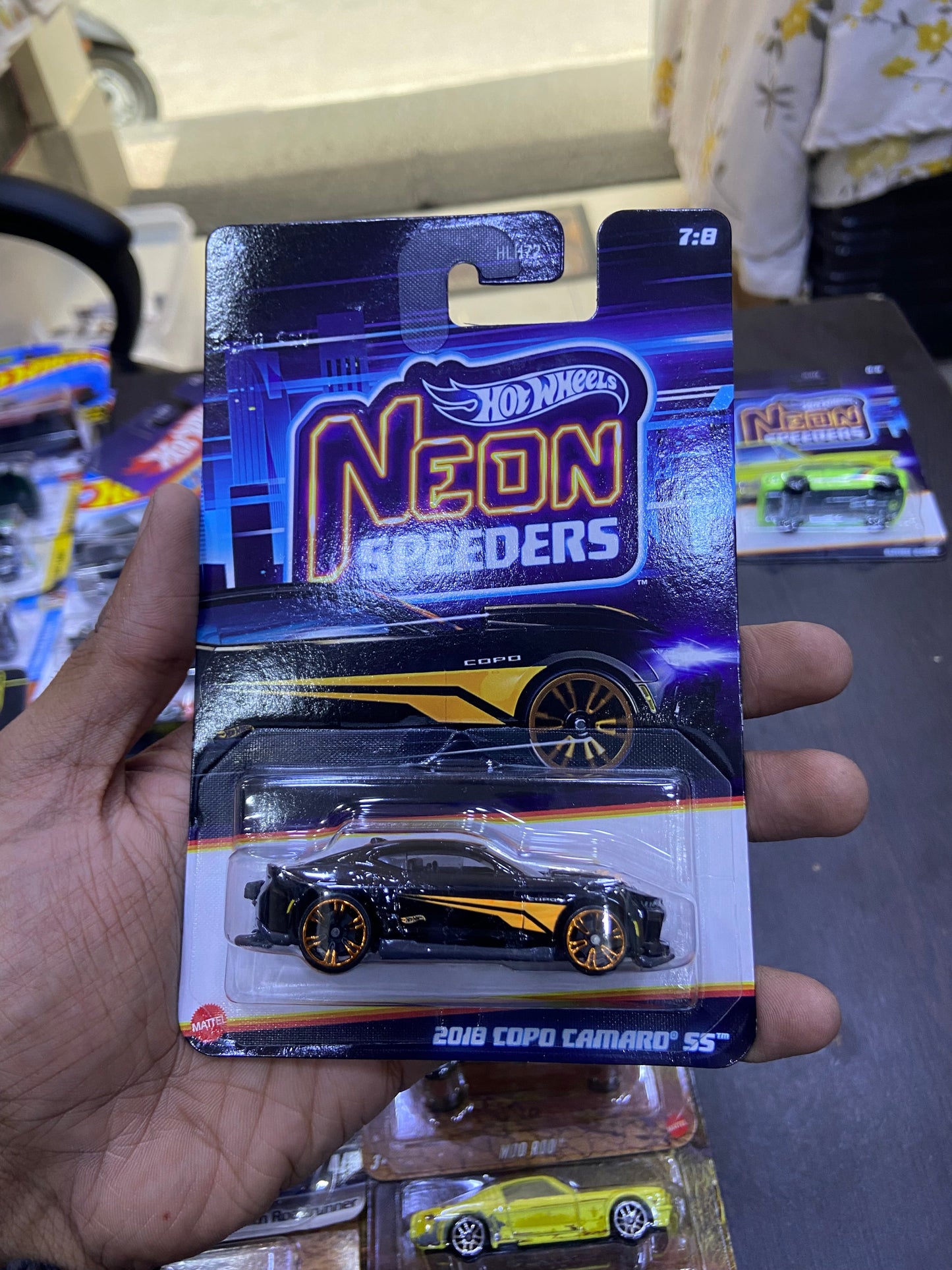Camaro Neon Speedster Hot Wheels