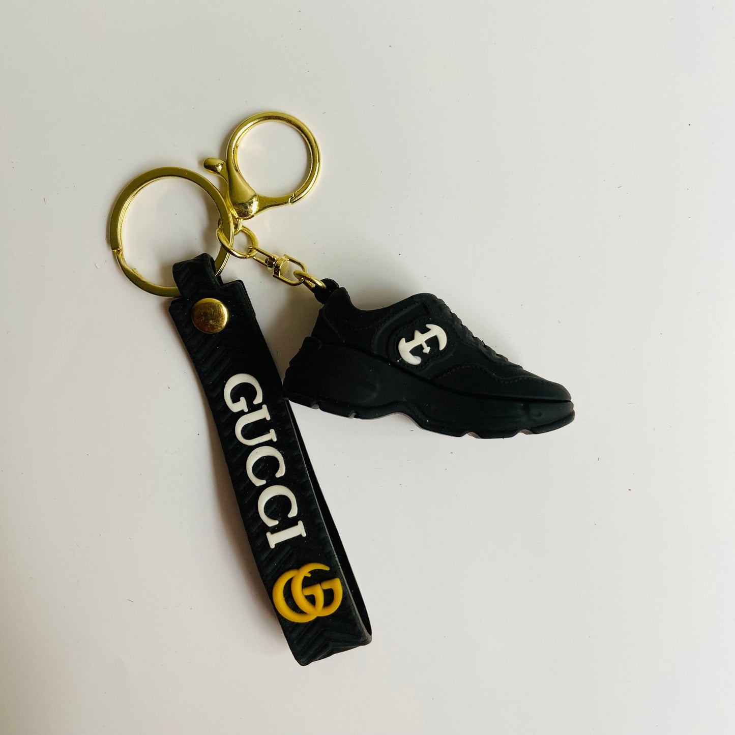 Black Shoes Keychain