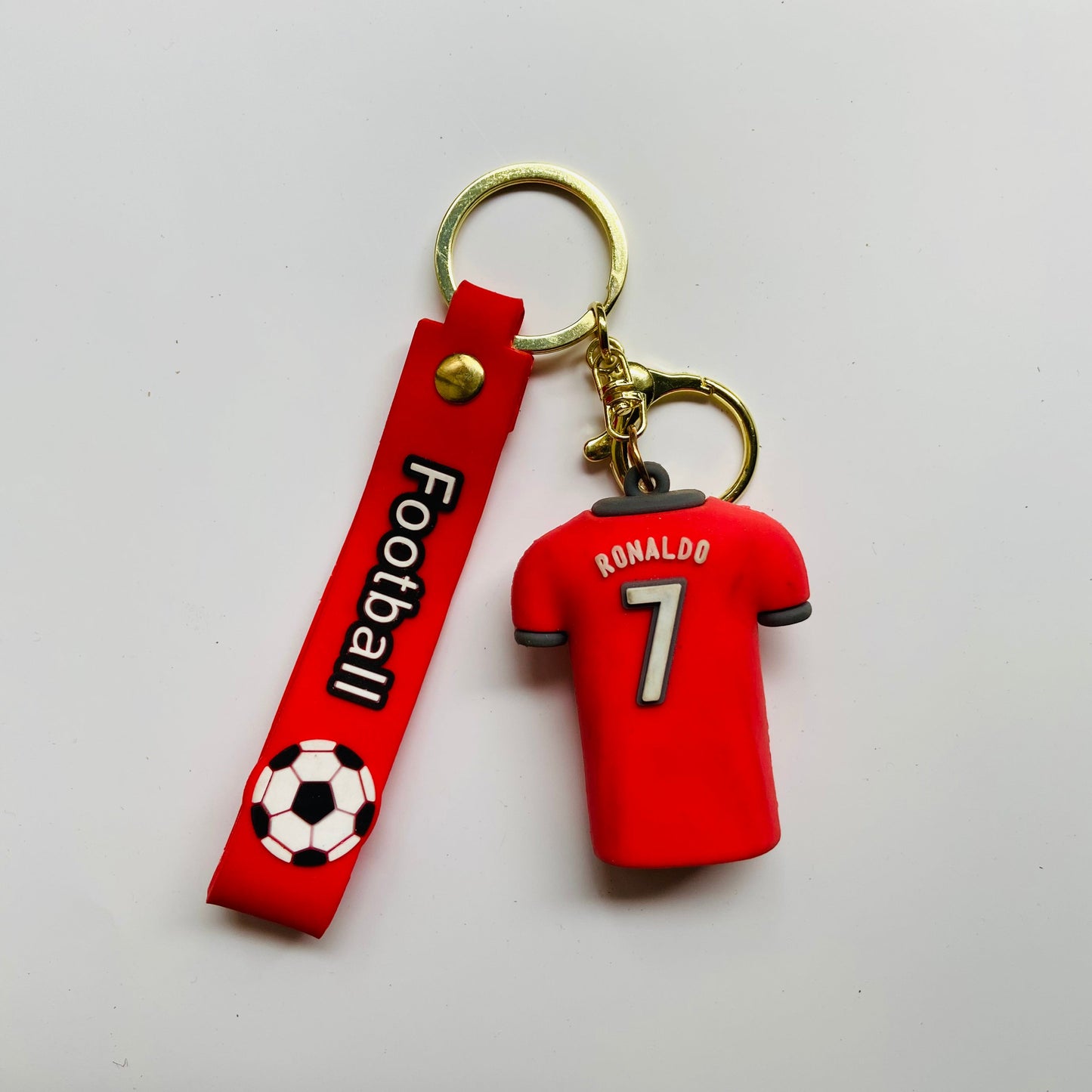 Ronaldo Jersey Keychain