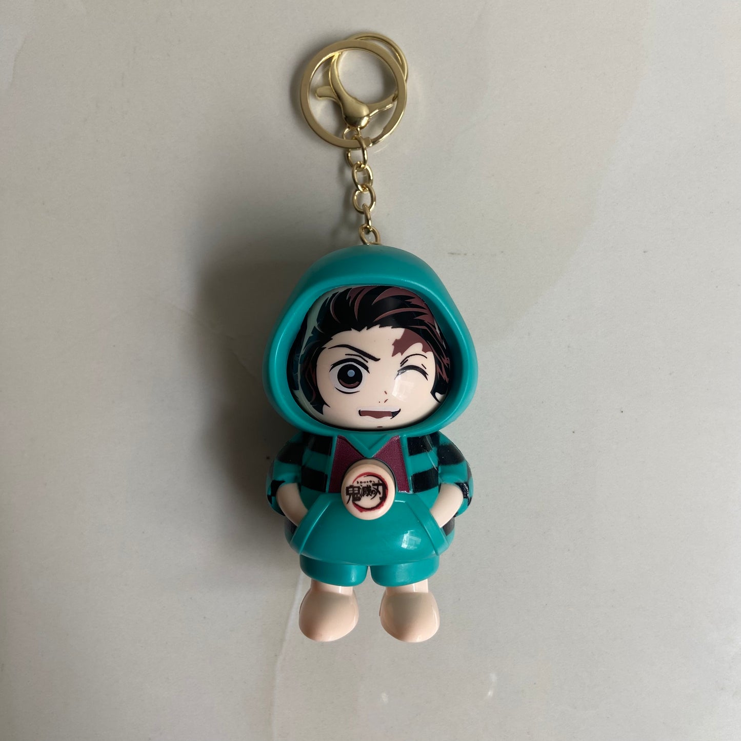 Tanjiro Kamado Face Changing Keychain