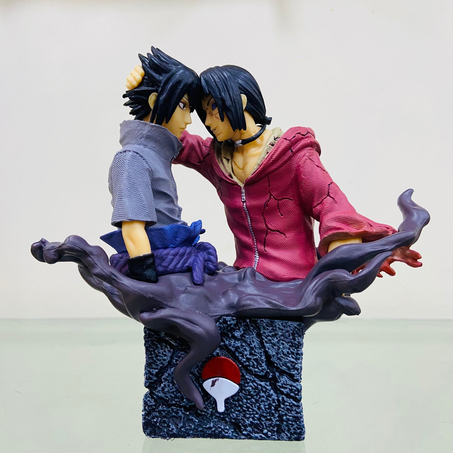 Sasuke & Itachi Stone Base 18cm Action Figure