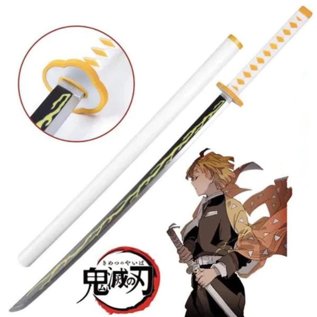 Zenitsu Life Size Wooden Katana