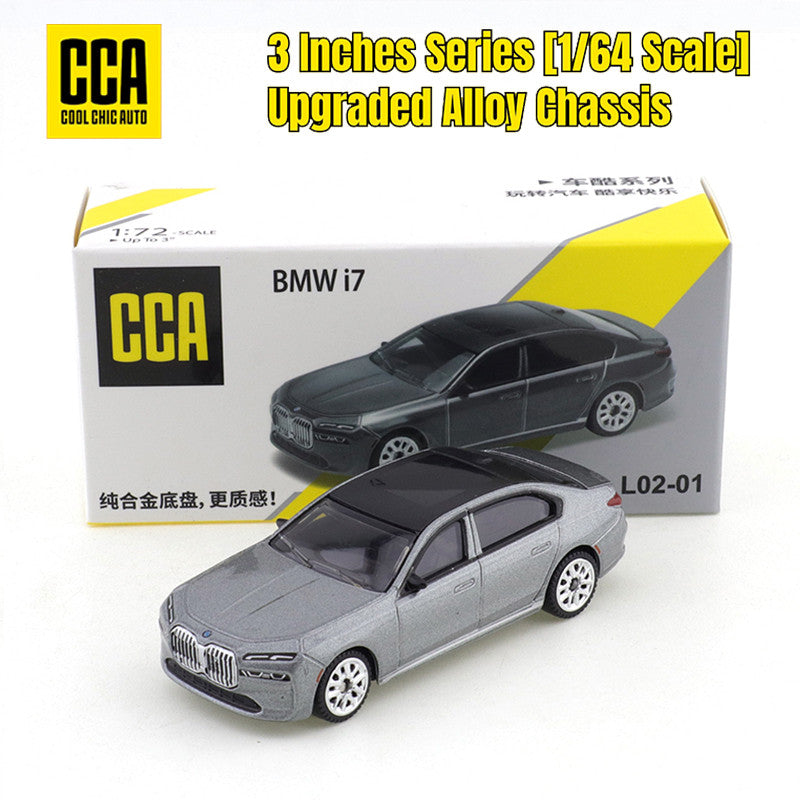 Imported 1:64 CCA BMW i7 Diecast Car