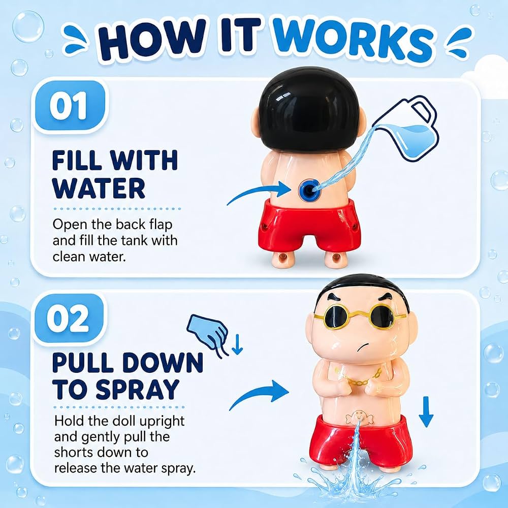 Shinchan Pant Pichkari Figure