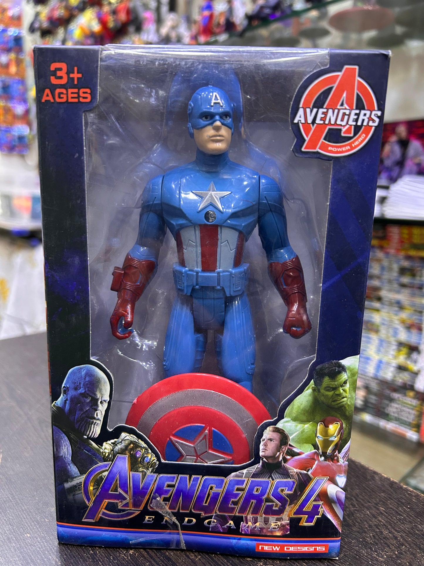 Captain America Toy Figure Medium