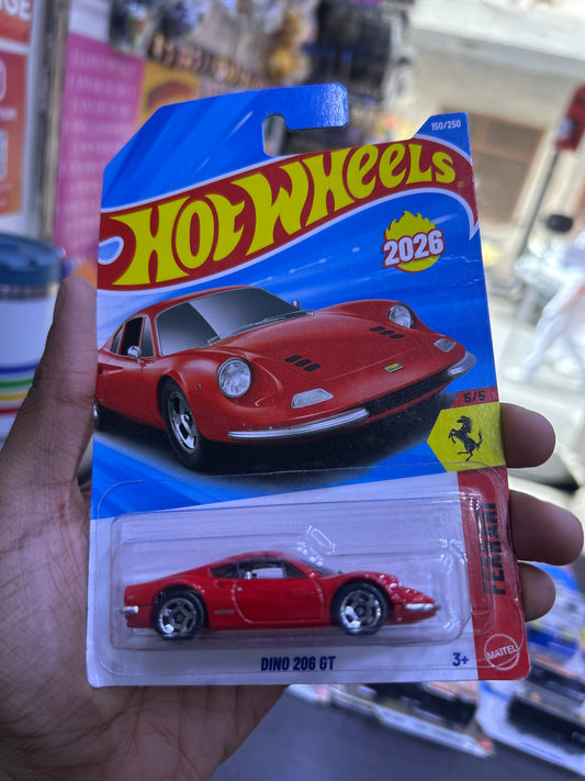 Ferrari Dino 206 GT Hot Wheels