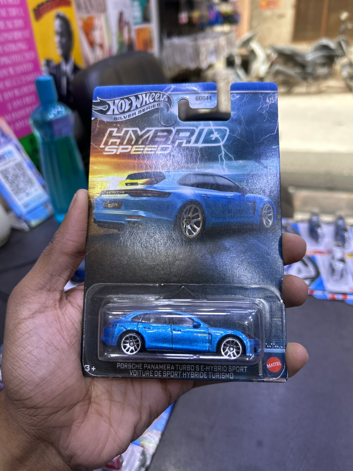 Porsche panamera Silver series Hot Wheels