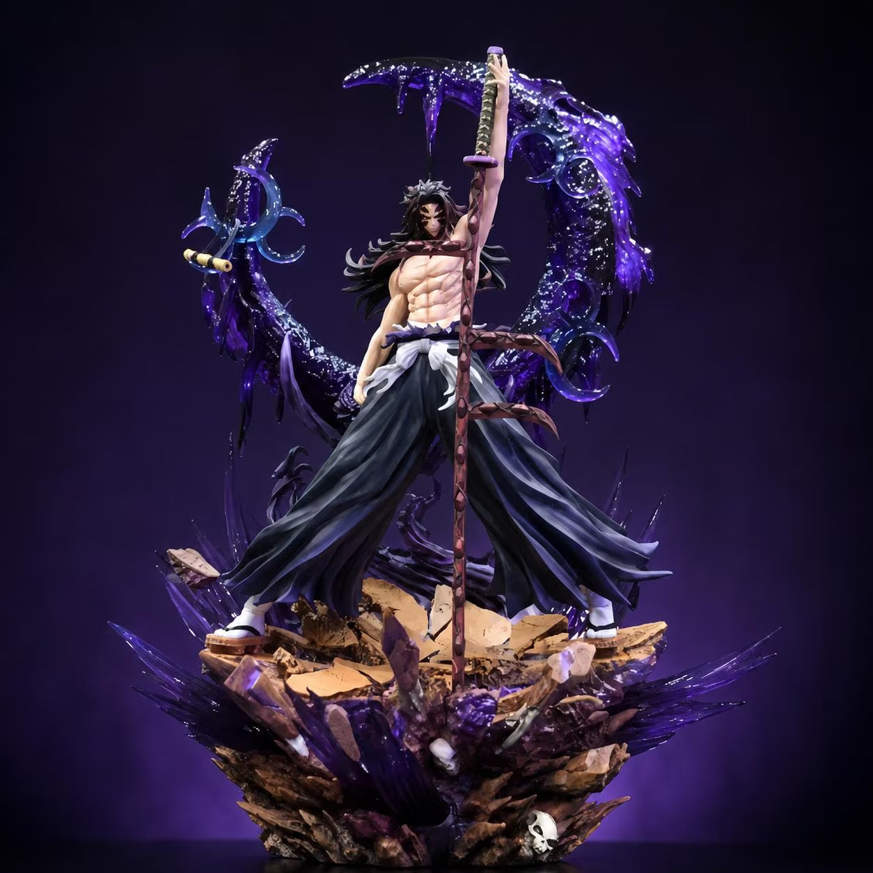 45 cm Demon Slayer Kokushibo Ultra Premium Figure with Lights