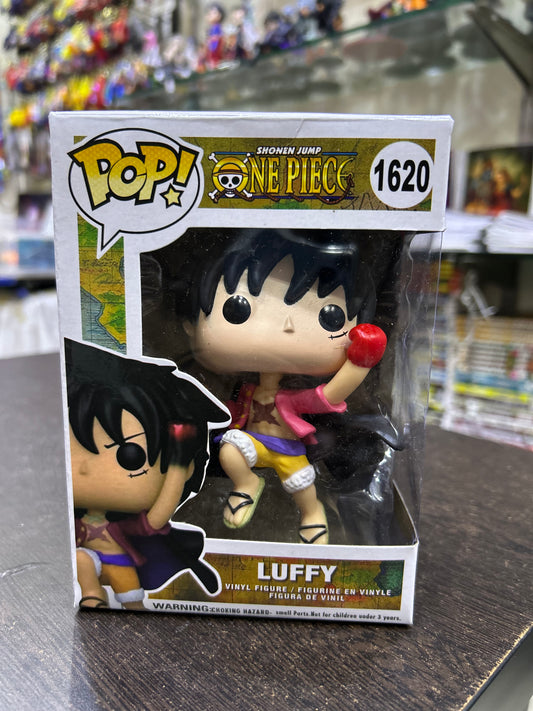 Luffy Punching Pop Figure