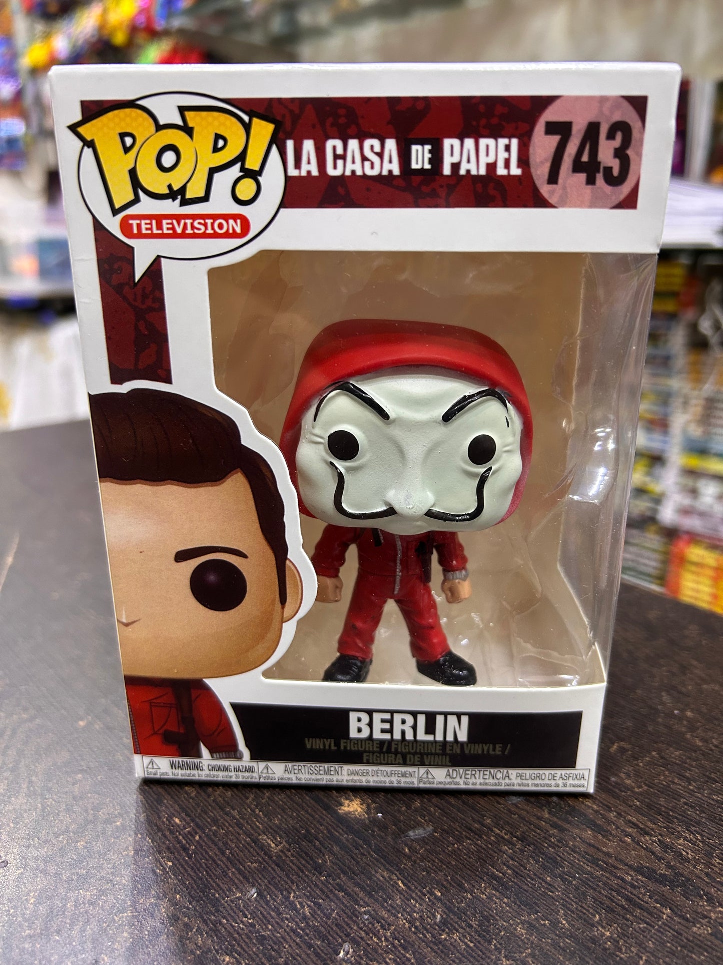 Money Heist Berlin Pop Figure