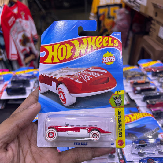 Imported Hot Wheels twin tags