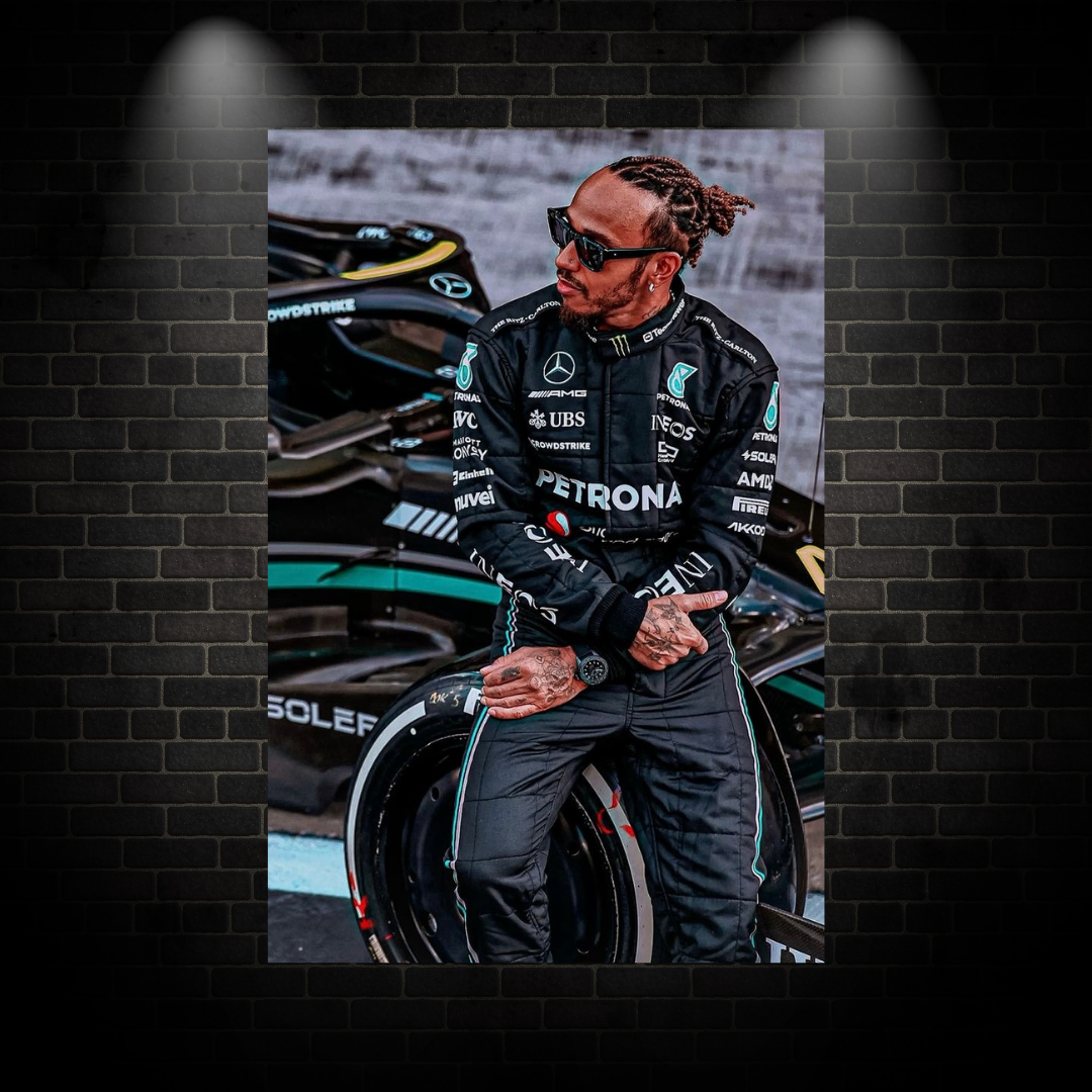 Lewis Hamilton Poster