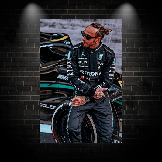 Lewis Hamilton Poster
