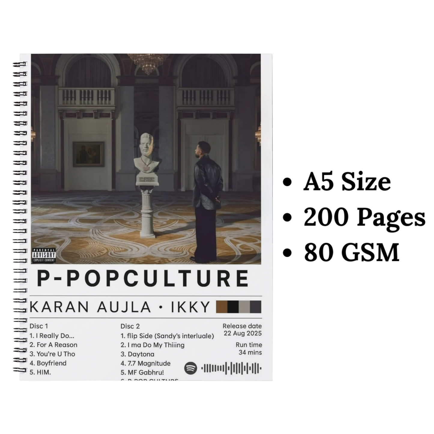 karan aujla wiro notebook