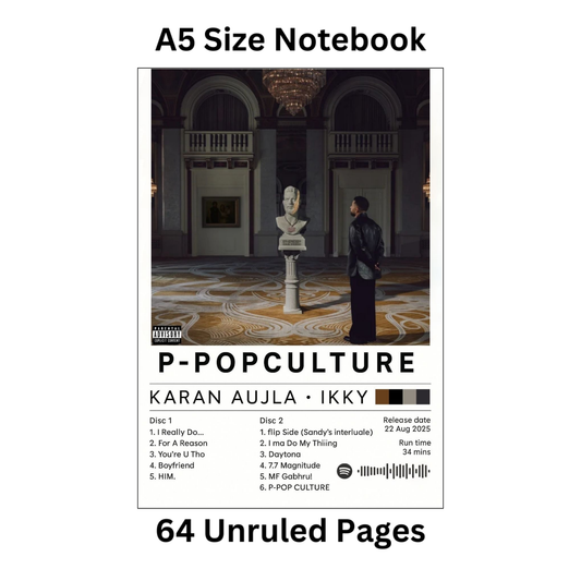 karan aujla doodle notebook