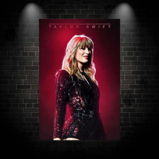 Taylor Red Poster