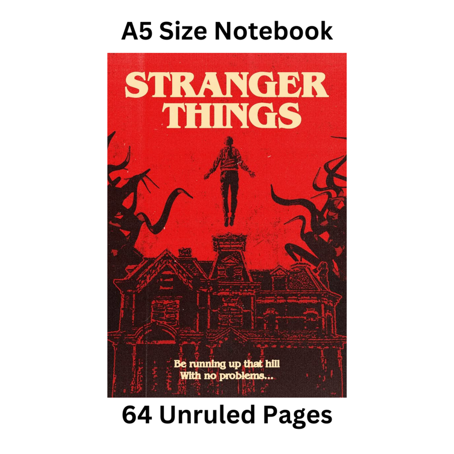 stranger things Max doodle notebook