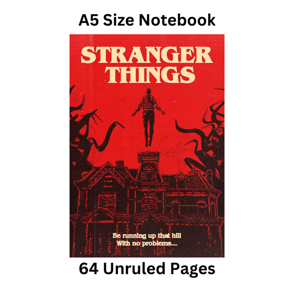 stranger things Max doodle notebook – Perfect Parcel