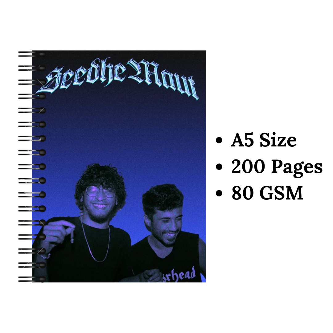 Seedhe Maut Aesthetic Wiro Notebook