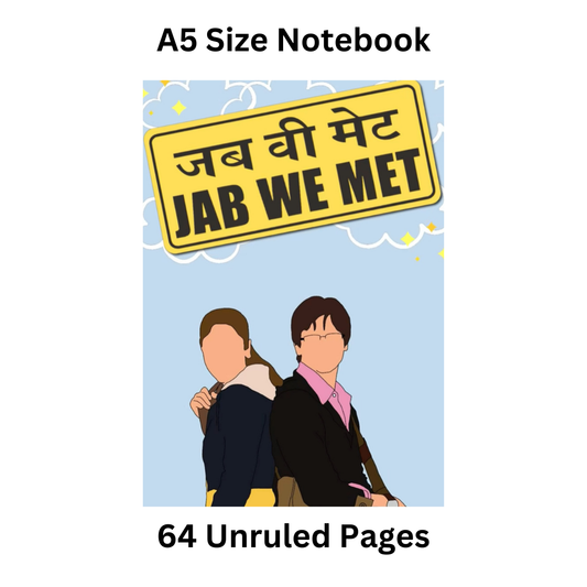 Jab We Met Doodle Notebook