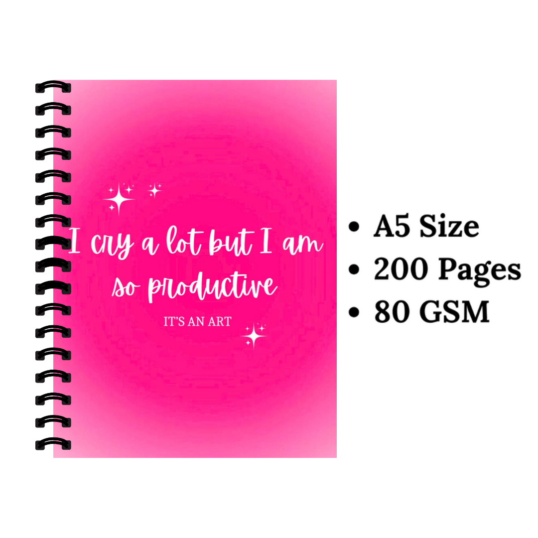 Cry a Lot Wiro Notebook