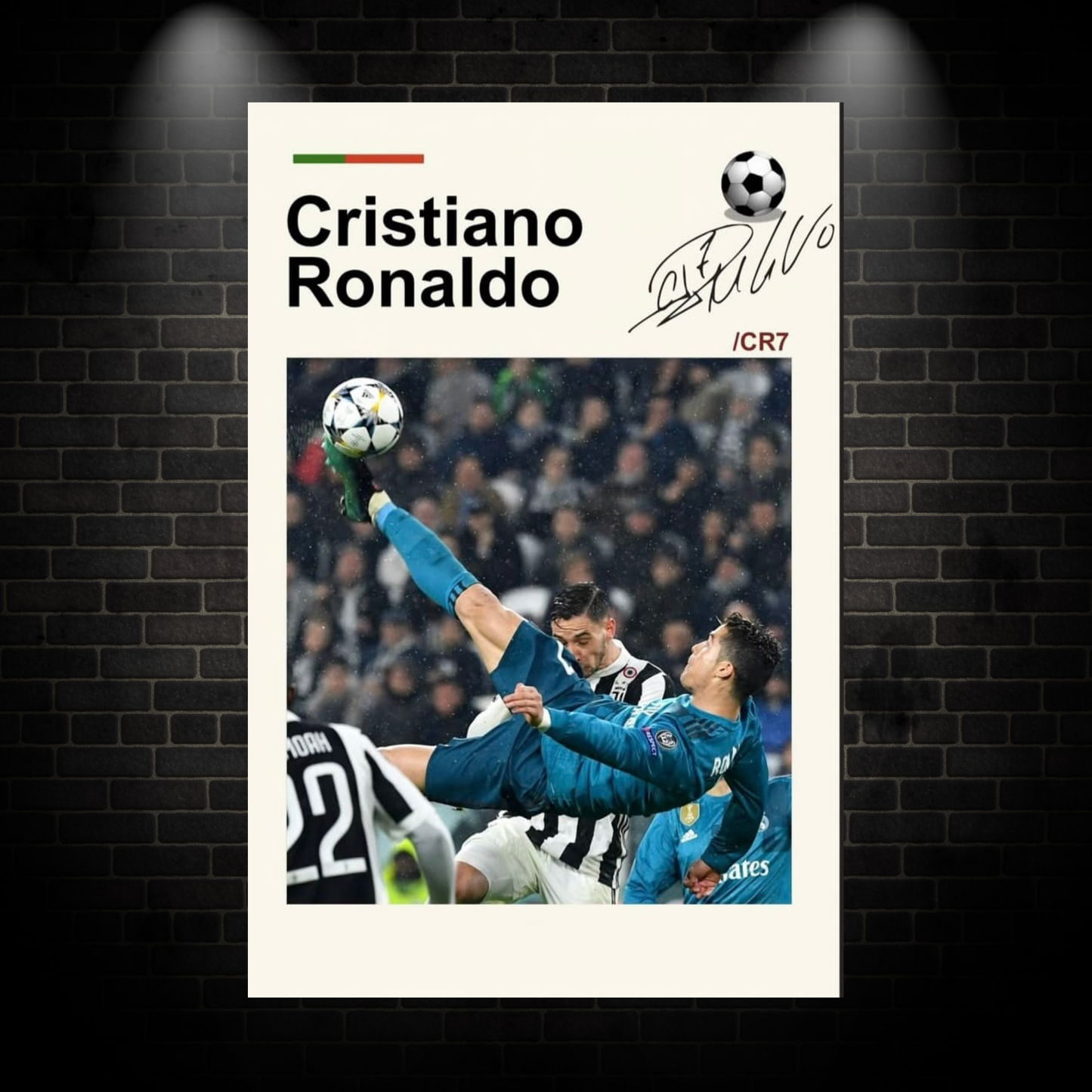 Ronaldo art poster
