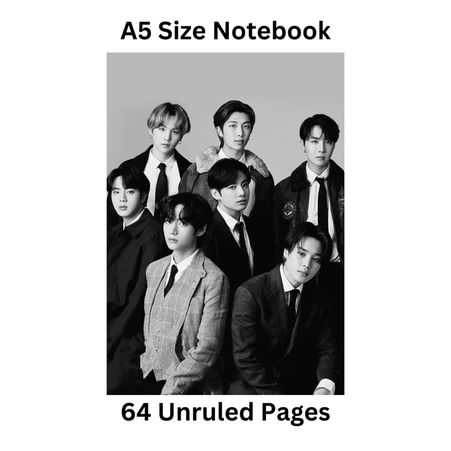 BTS Doodle Notebook