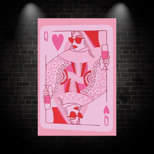 Queen Card Poster
