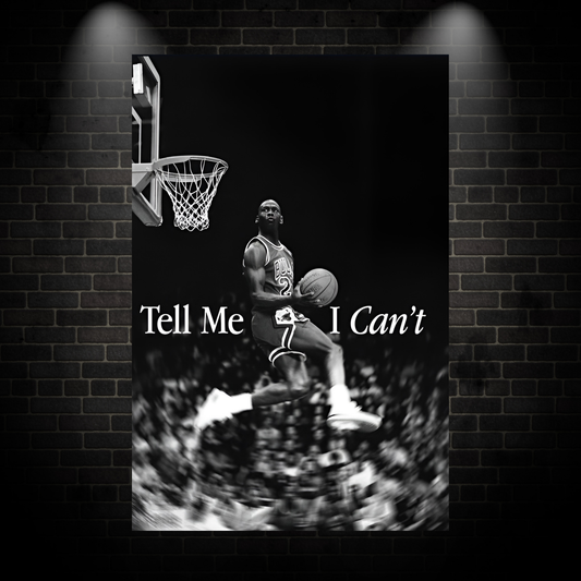 Basketball quote poster