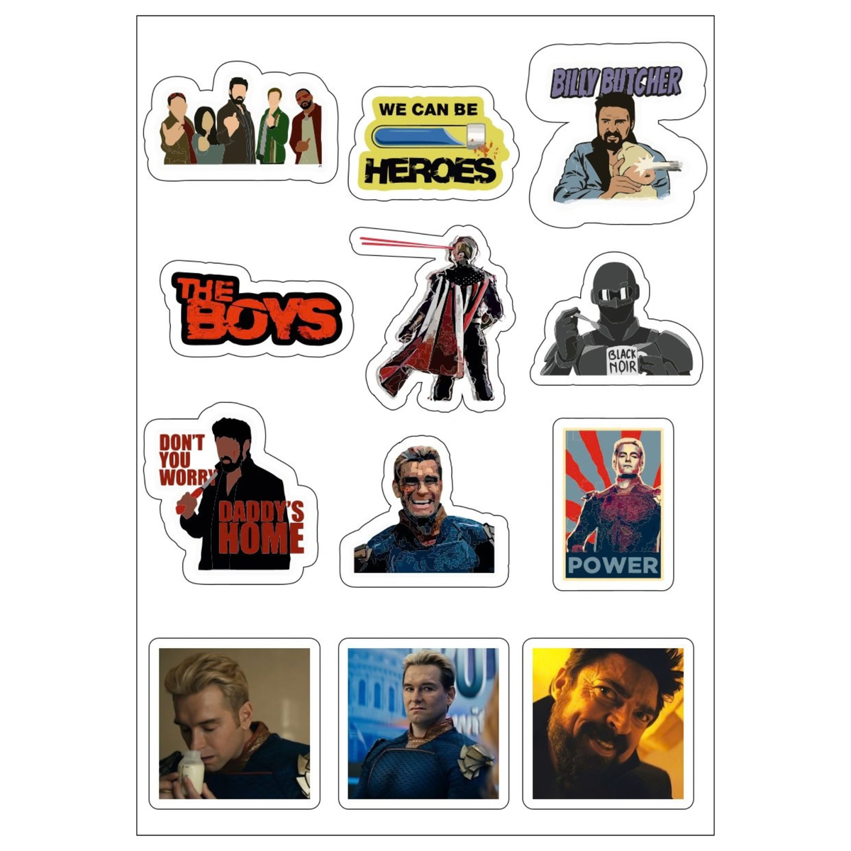 The Boys Sticker Sheet