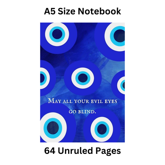 Evil Eye Doodle Notebook