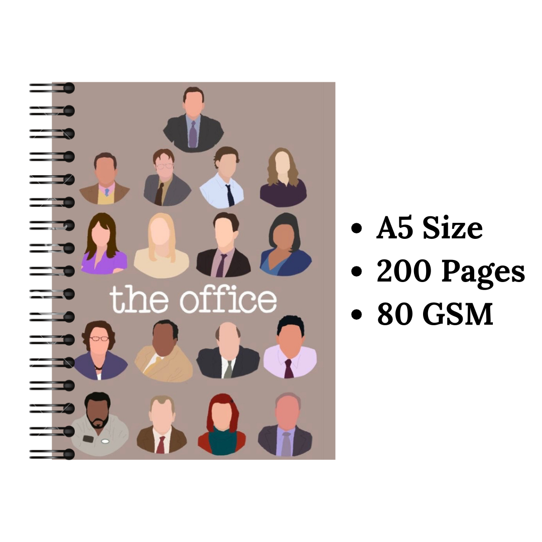 The Office Artwork Wiro Notebook