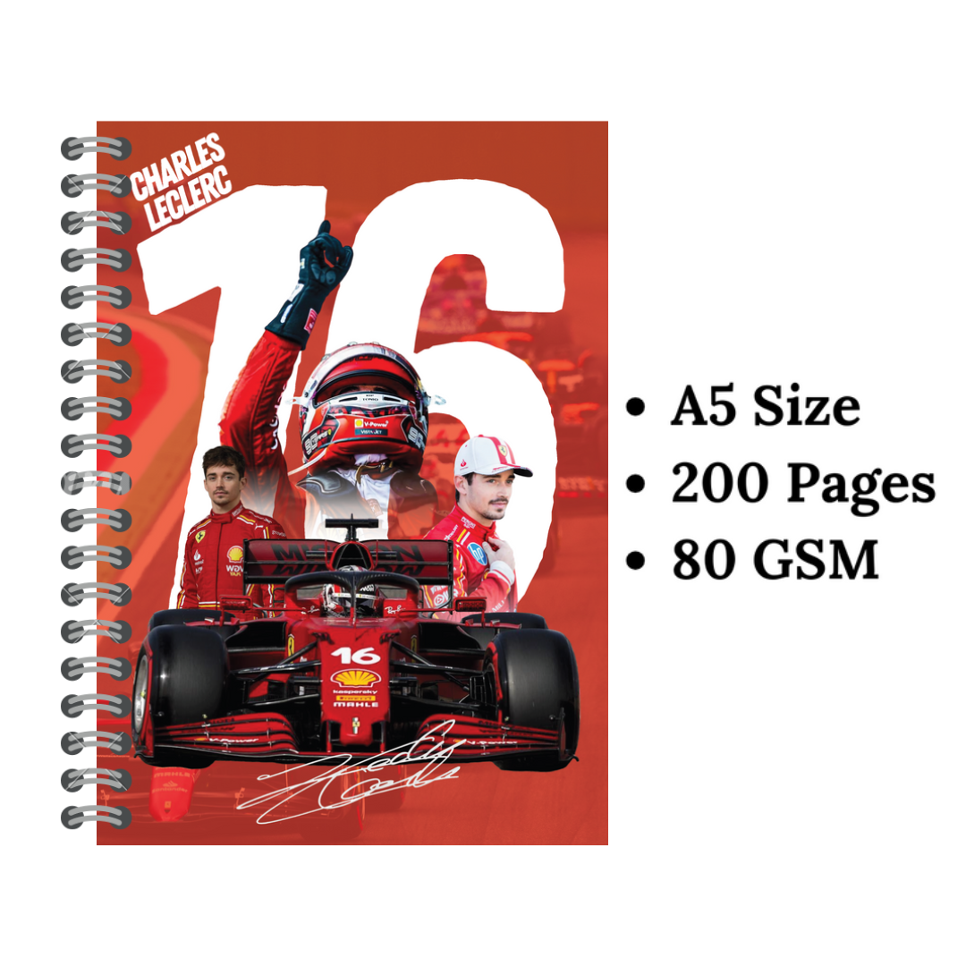 Charles Leclerc Wiro Notebook