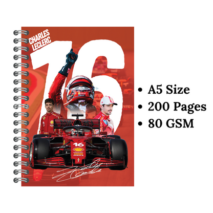 Charles Leclerc Wiro Notebook