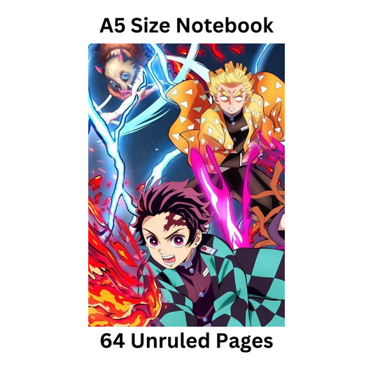 demon slayer doodle notebook