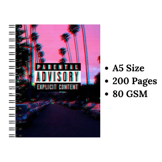 Parental Advisory Wiro Notebook
