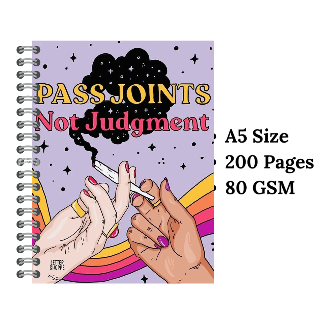 Pass Joints Not Judgements Wiro Notebook