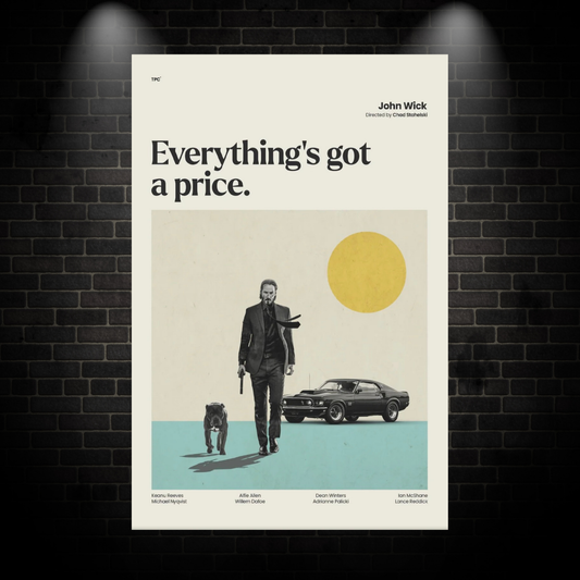 John wick poster art