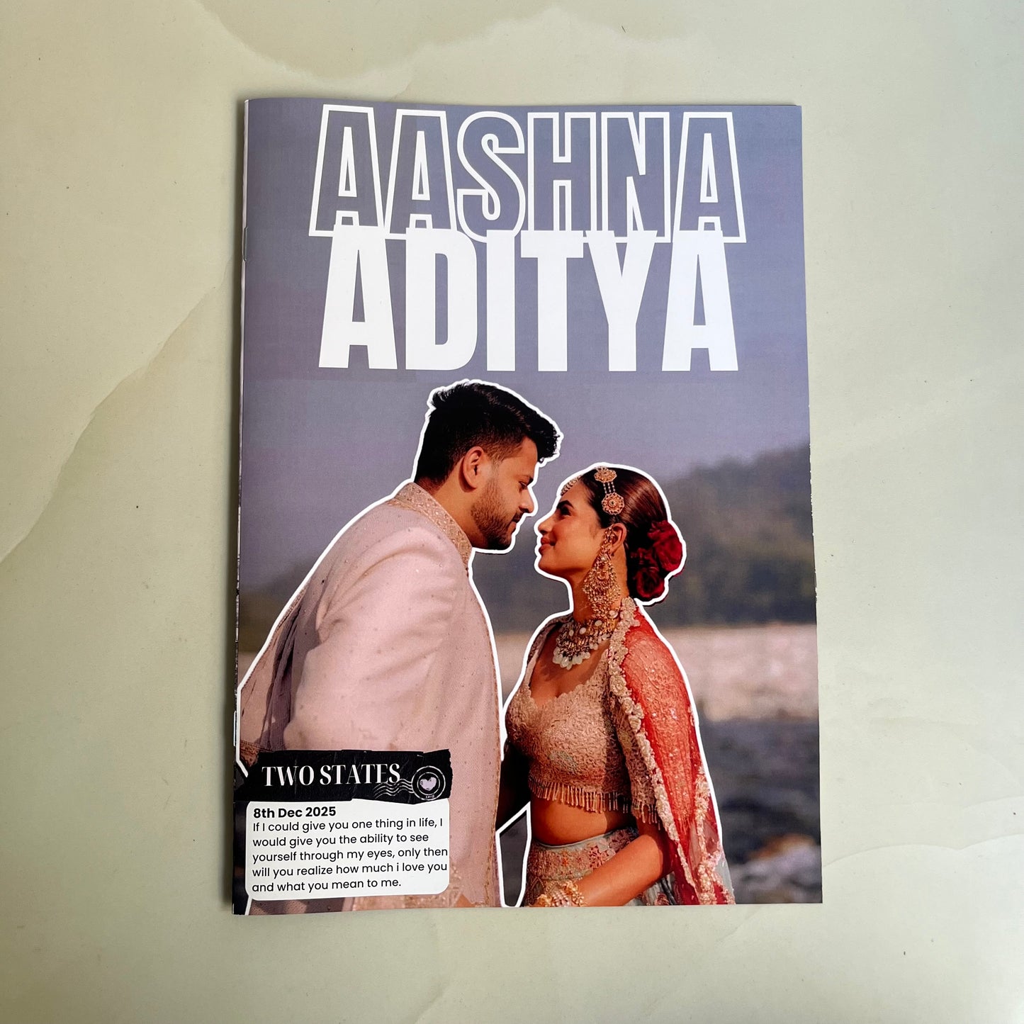 Customised Couple Magazine 2