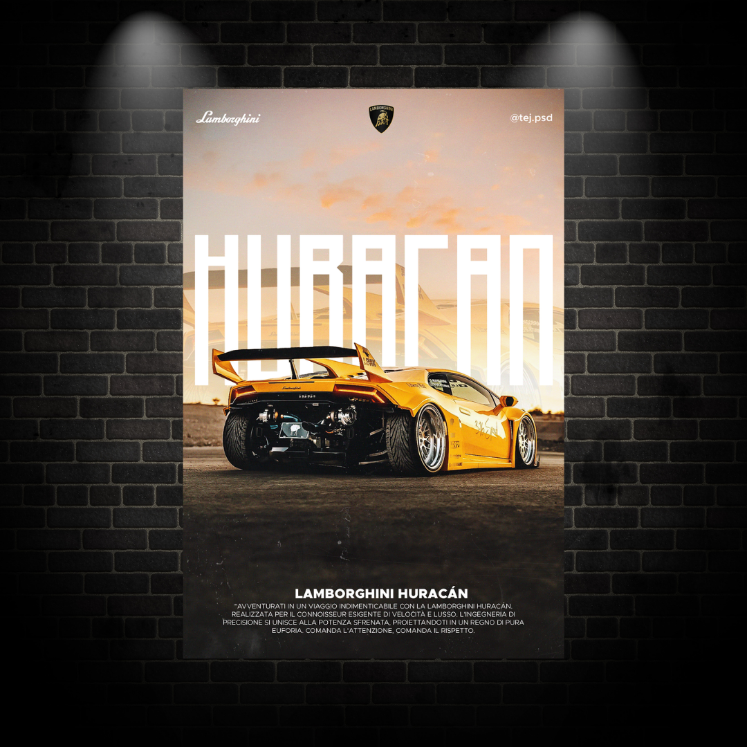 Lamborghini Poster