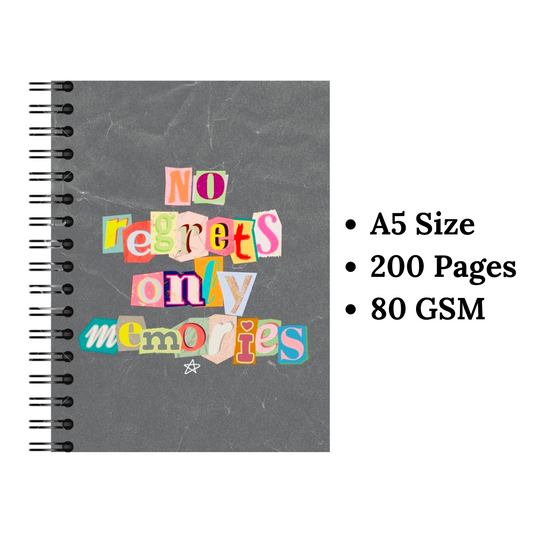 No Regrets Wiro Notebook