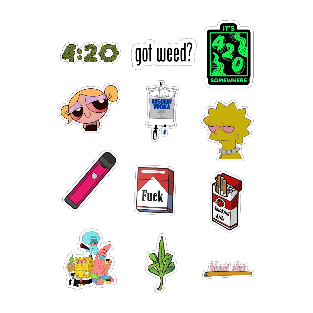 So High Sticker Sheet – Perfect Parcel