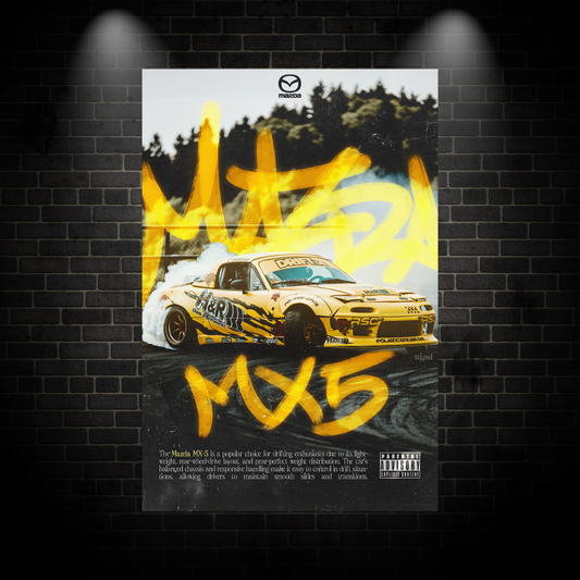 Mazda MX5 Poster