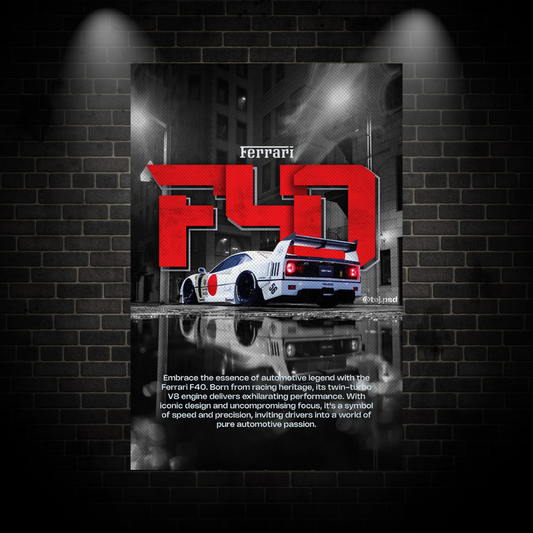F40 Poster